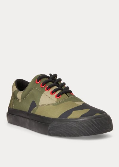 Zapatillas Polo Ralph Lauren Mujer Camuflados - Bryn Canvas - OWNVG8043